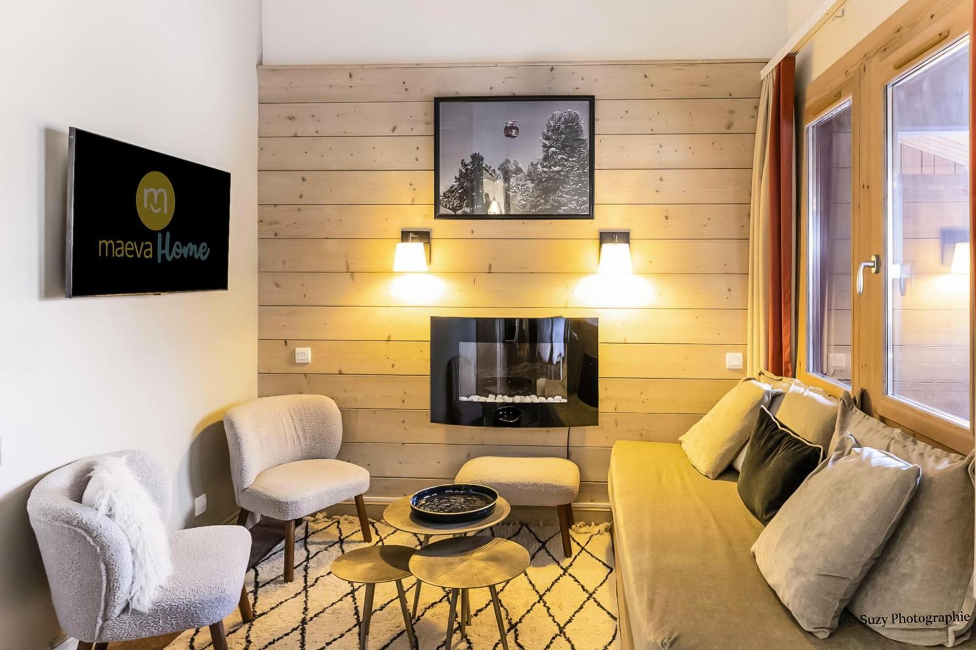 Residence Plagne Lauze - Maeva Home La Plagne Eksteriør bilde